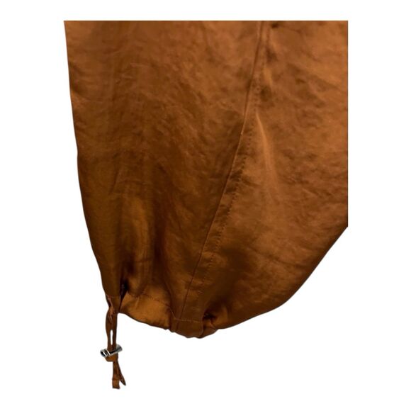 DKNY Women’s Cargo Pants Size 8 Pockets Brown - Picture 5 of 10